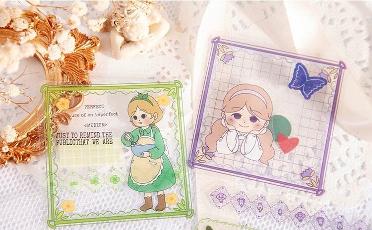 Cute Girl Deco Stickers